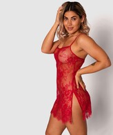Thumbnail for your product : Night Games Gabriela Slip - Red