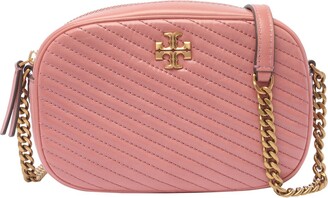 Leather handbag Tory Burch Pink in Leather - 30167094
