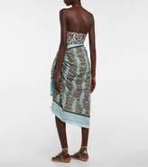 Thumbnail for your product : Agua by Agua Bendita Orquidea floral cotton sarong