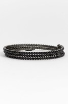 Thumbnail for your product : Cara Accessories Crystal Coil Bracelet
