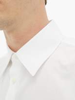 Thumbnail for your product : Valentino Logo-print Cotton-poplin Shirt - Mens - White