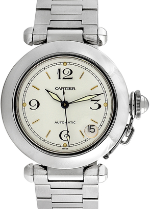 Cartier Stainless Steel Pasha C Date Watch, 35mm