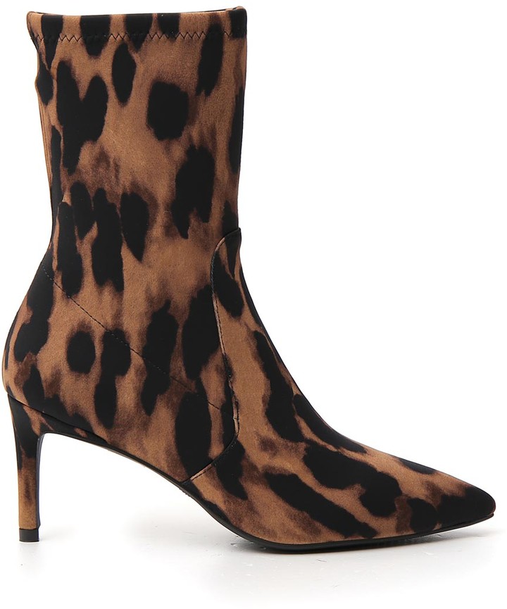 stuart weitzman leopard print shoes
