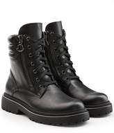 Thumbnail for your product : Moncler Moncler New Vivianne Leather Ankle Boots