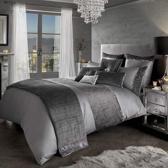 Kylie Minogue At Home at Home - Saturn Duvet Cover - Grey - Super King