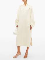Thumbnail for your product : Jil Sander Slubbed-crepe Dress - Womens - Cream