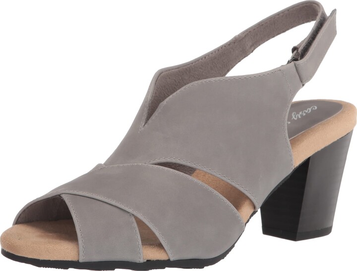 Easy Street Shoes Gray Women's Sandals | Shop the world's largest 
