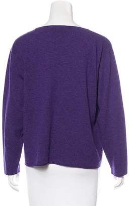 eskandar Cashmere Bateau Neck Sweater