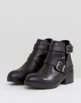 Thumbnail for your product : Pull&Bear Cutout Buckle Boot