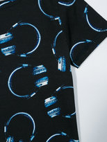 Thumbnail for your product : Paul Smith Junior headphone print t-shirt