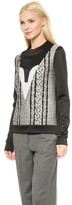 Thumbnail for your product : Viktor & Rolf Long Sleeve Jacquard Top
