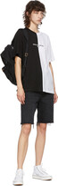 Thumbnail for your product : Stella McCartney Black & White Panelled '2001' T-Shirt