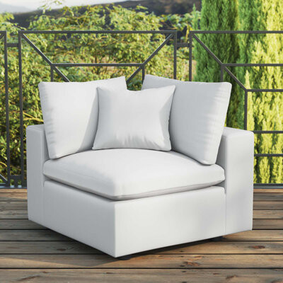 Modway Commix Sunbrella Outdoor Patio Corner Chair