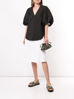 Thumbnail for your product : Lee Mathews Alice puff sleeve blouse