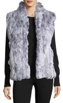 Thumbnail for your product : Adrienne Landau Textured Fur Vest