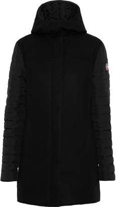 Fusalp Shell-paneled Wool-blend Hooded Down Jacket