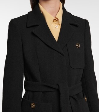 Gucci Belted wool jacket