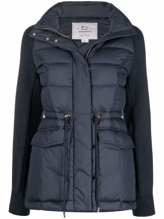 Blue Long Puffer Coat | Shop The Largest Collection | ShopStyle