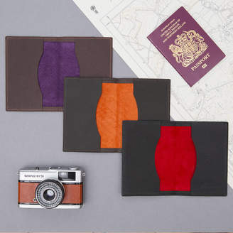 Johny Todd Ltd World Traveller Leather Passport Wallet