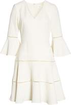 Thumbnail for your product : Eliza J Bell Sleeve Lace Inset Fit & Flare Dress