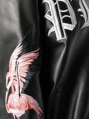 Philipp Plein embroidered bomber jacket