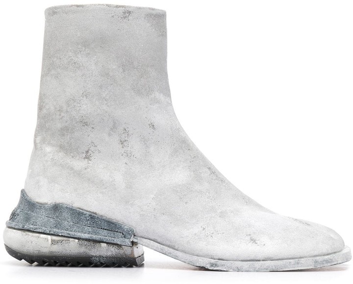 tabi airbag heel ankle boots