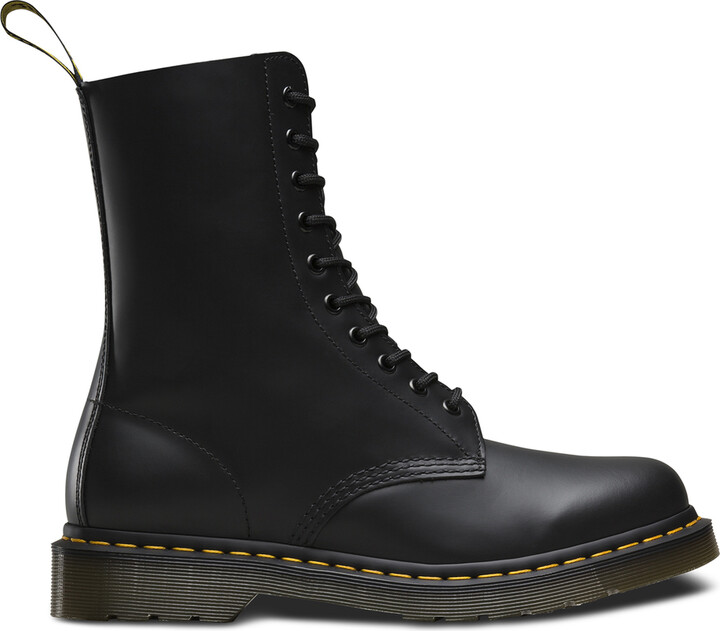 dr martens black fine haircell