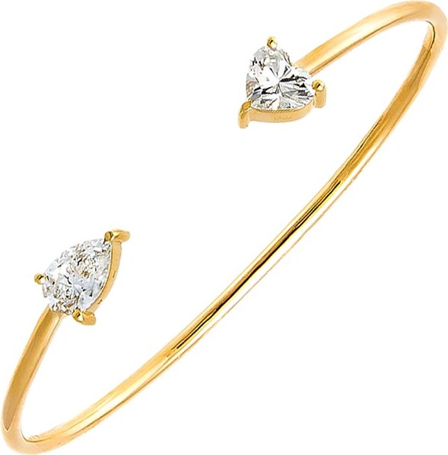 By Adina Eden Adina Eden 14K Lab-Grown Diamond Bracelet