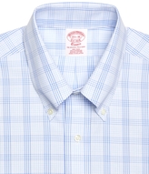 Thumbnail for your product : Brooks Brothers Non-Iron Slim Fit Glen Plaid Overcheck Dress Shirt