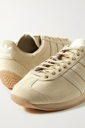 KHAITE Adidas Originals Suede Sneakers - Ecru - ShopStyle