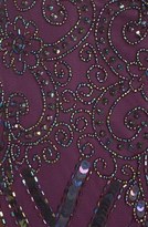Thumbnail for your product : Pisarro Nights Sleeveless Embellished Mesh Gown (Regular & Petite)