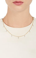 Thumbnail for your product : Cathy Waterman Women's Gold & Diamond Fringe Tiny Lacy Chain Necklace