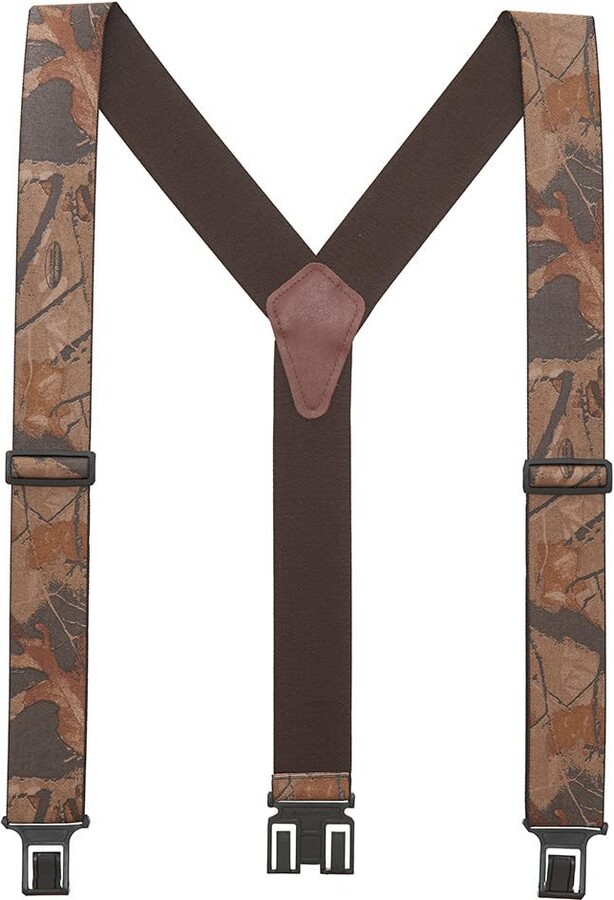 Perry Suspenders Men's Elastic Hook End Camouflage Suspenders Multi