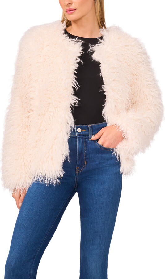 Halogen Faux Fur Jacket