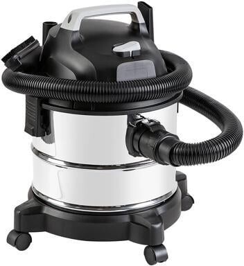 _Mega Brand Wet Dry Vacuum Cleaner, 4 gallon Shop, 3 HP Stainless Steel, Grey/Black