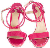 Thumbnail for your product : Chloé Patent Leather Sandals