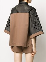 Thumbnail for your product : Emilio Pucci Laser Cut Detail Oversized Jacket
