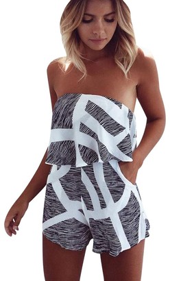 strapless jumpsuit uk