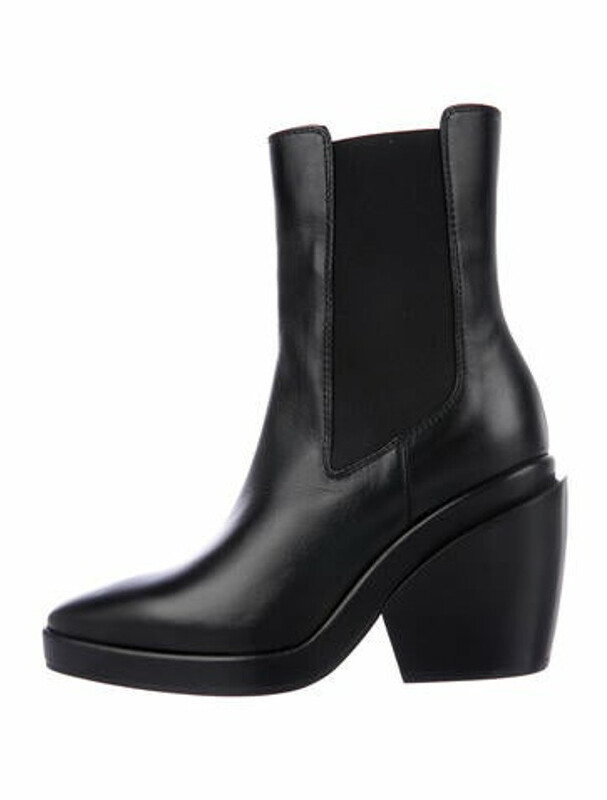 Frame Le Rodeo Bootie Leather Chelsea Boots Black Le Rodeo Bootie ...