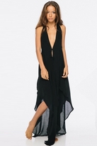 Thumbnail for your product : Indah Imani Halter Maxi in Black
