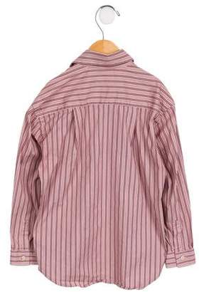 Etro Boys' Striped Button-Up Shirt