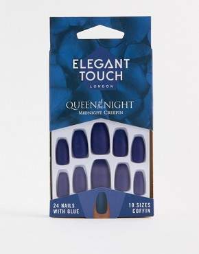Elegant Touch Queen of the Night False Nails