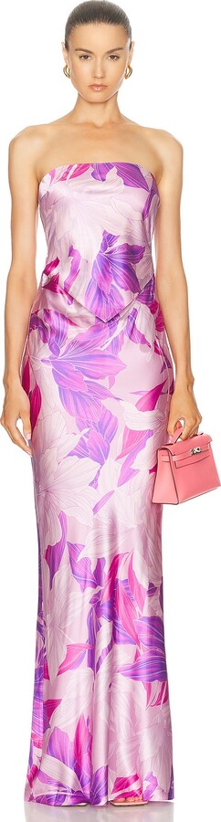retrofete Skye Silk Dress in Lavender