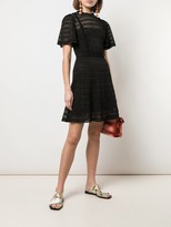 Thumbnail for your product : M Missoni Flared Lace Knit Dress