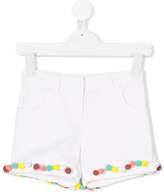 Thumbnail for your product : Christian Dior Baby pompom-embellished shorts