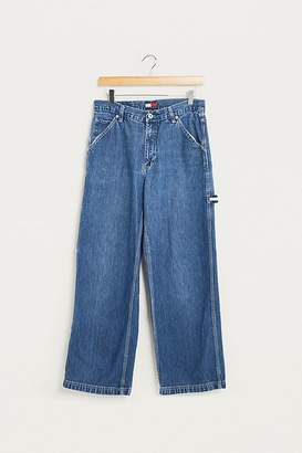 Urban Renewal Vintage One-of-a-Kind Tommy Hilfiger ‘90s Piped Blue Jeans