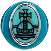Thumbnail for your product : Vivienne Westwood Diana Turquoise Ring