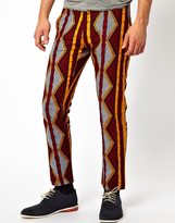 Thumbnail for your product : Bite by Dent De Man Bamboo Print Trousers