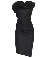 Thumbnail for your product : Helmut Lang Draped wool-jersey dress