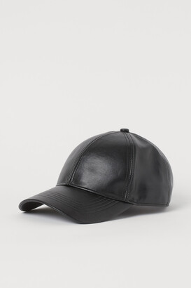 H&M Imitation leather cap